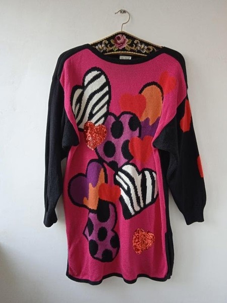 Women Betty Barclay Sweater Black Angora L