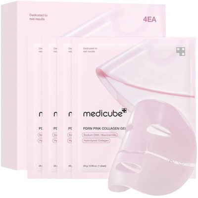 NEW Medicube Salmon DNA PDRN Pink Collagen  Gel Overnight Mask 4 Pack