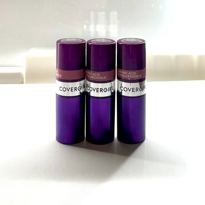Covergirl Simply Ageless Hyaluronic Acid Lipstick 3 PACK *250 Gracious Pink**