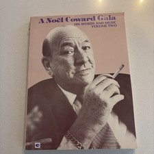 Noel Coward Gala His Words and Music Vol 2 Songbook Chappell Vintage Photos