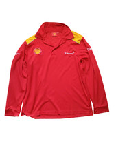 Ferrari Shell V-Power F1 Team Shirt / Größe L  / Langarm