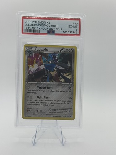 Lucario graded PSA 6 for sale on eBay