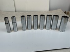 Craftsman 9pc  3/8 Drive 12pt DEEP METRIC Sockets, 10-11, 13-19mm, CMMT Series