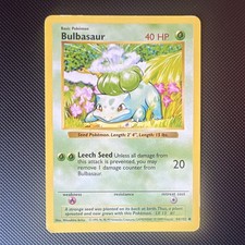 Bulbasaur [Shadowless] #44 Prices | Pokemon Base Set | Pokemon Cards