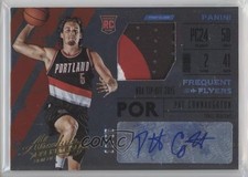 2015 Panini Absolute Freshman Flyer Jersey Prime 22/25 Pat Connaughton Auto 2d0