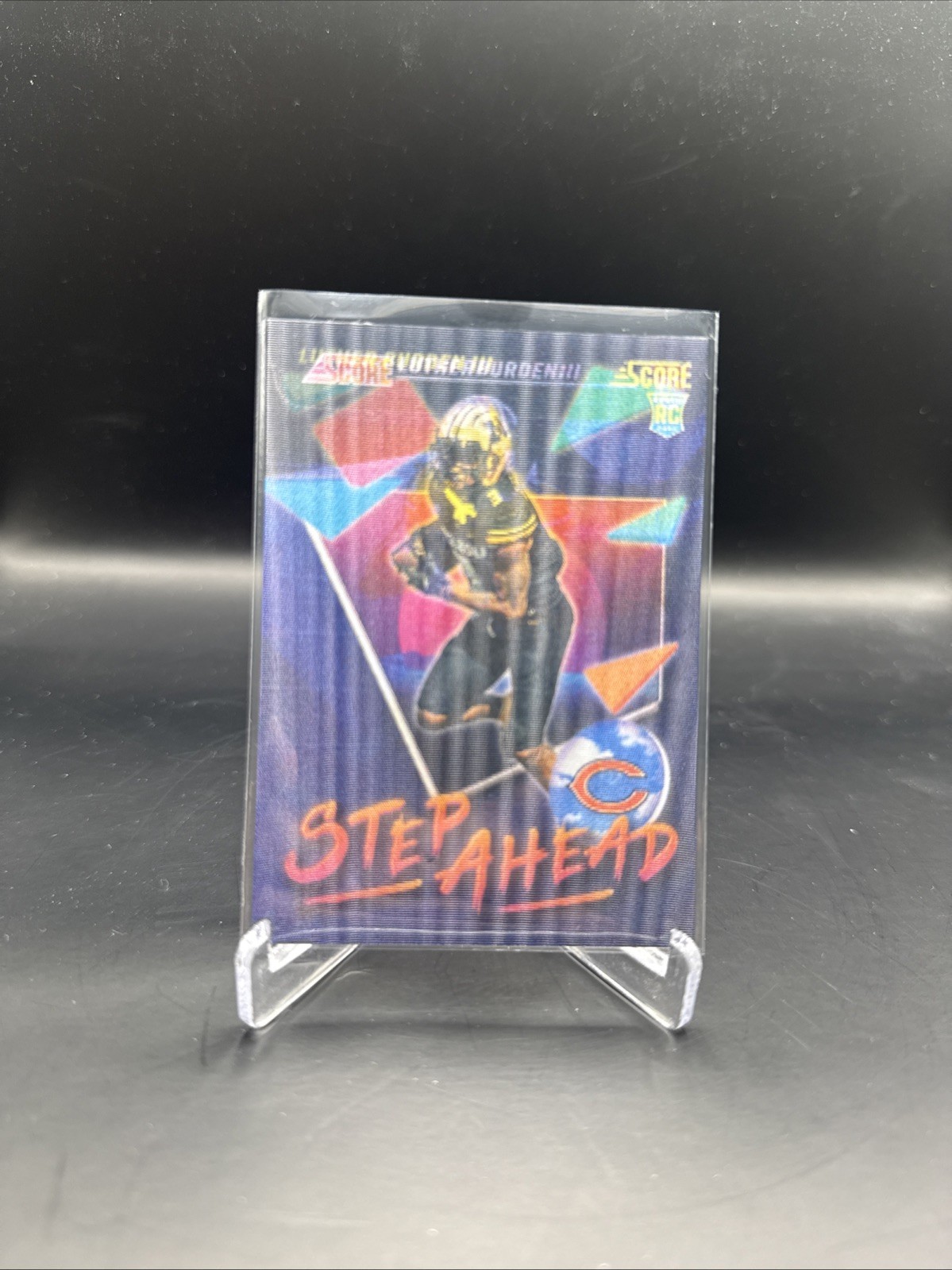 💥Luther Burden III💥 RC 2025 Score Step Ahead SP CASE HIT Chicago Bears #SA-LBN