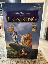 Disney Parks VHS Box Plush - The Lion King Timon  Pumbaa Limited Release