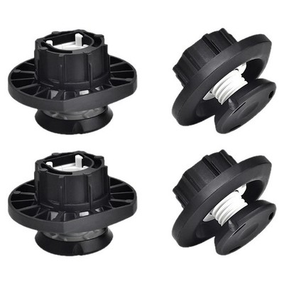 Cabinet Feet Heavy-duty Support Floor-protective Base Slot-in Groove Design