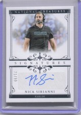 2025 Panini National Treasures Collegiate Football  Set Review and Checklist 38
