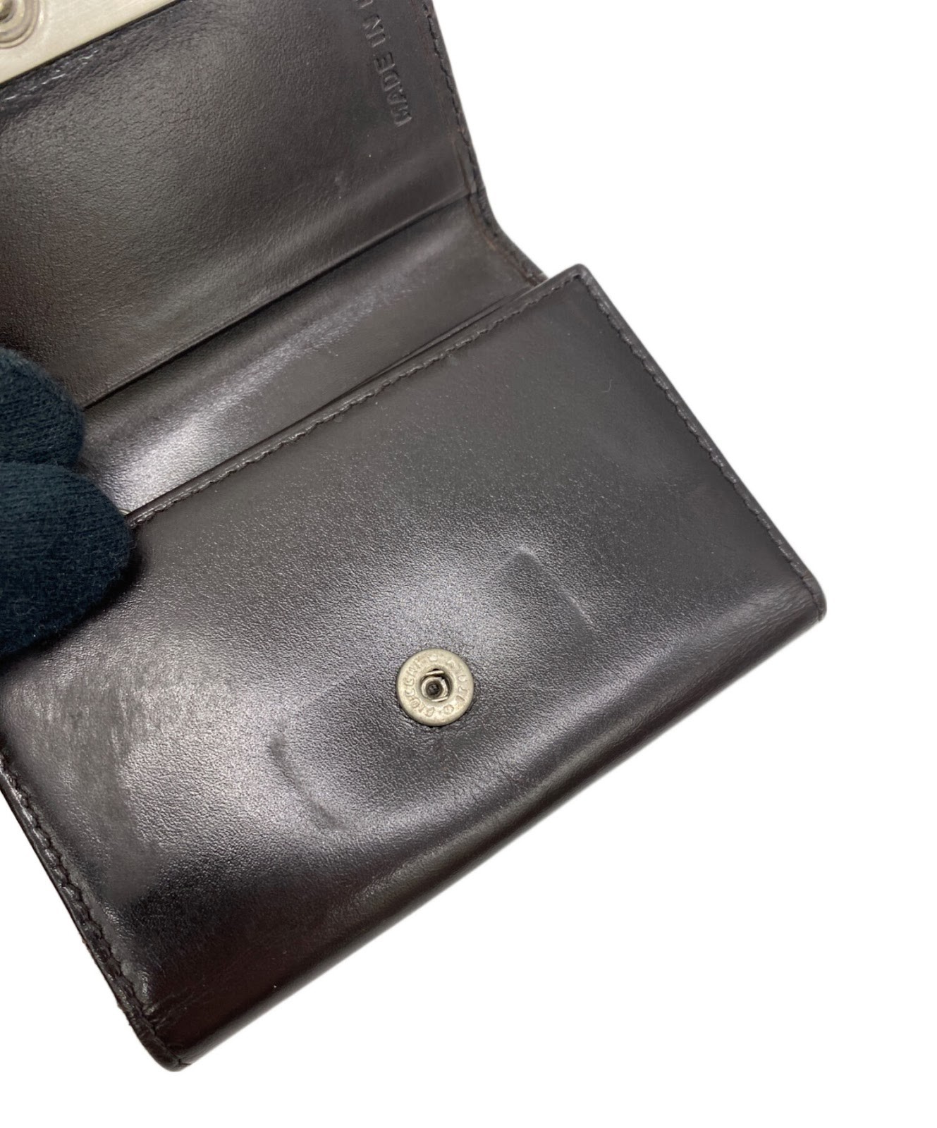 Authentic PRADA Key Case No notation Brown Men  #… - image 7