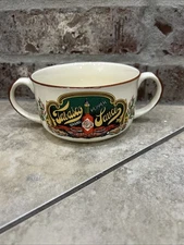 VTG Tabasco Double Handle Soup Bowl McIlhenny Co 24 oz Stoneware Gumbo Chili