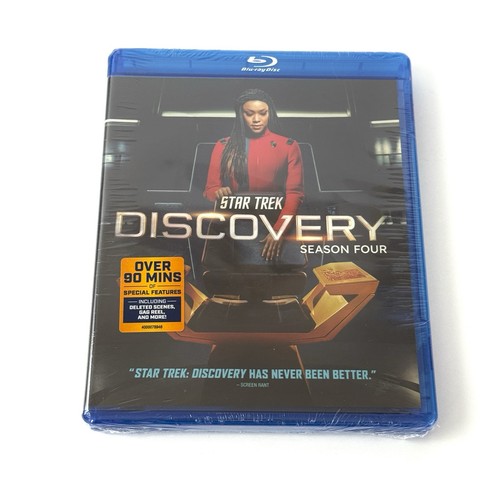 Star Trek Discovery Seasons 1-4 Blu Ray 1 & 2 W/ Slipcases 3 Steekbook 4 is NEW - Picture 15 of 15