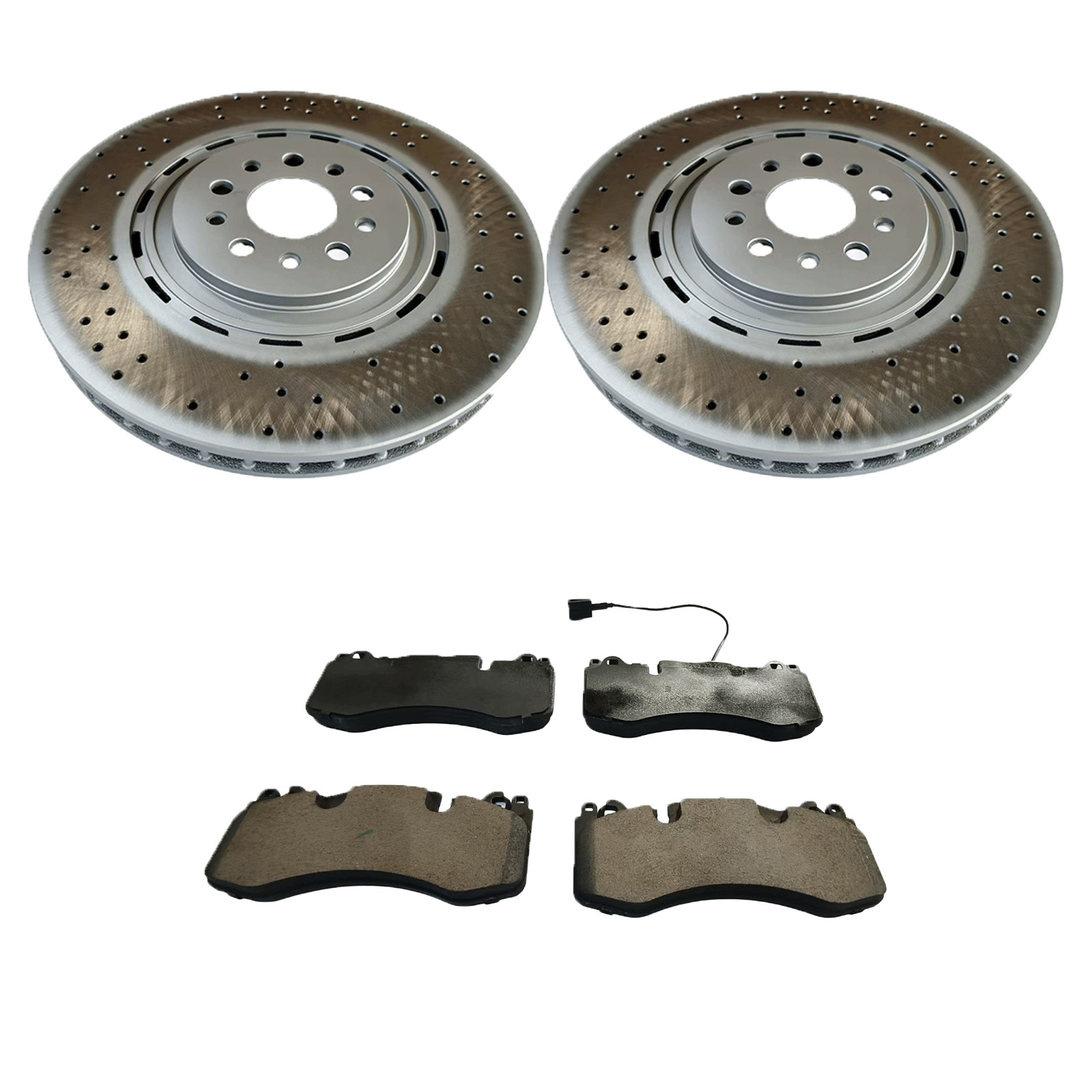 NEW for Maserati Levante S Trofeo 2017-2022 front and rear brake pads and rotors