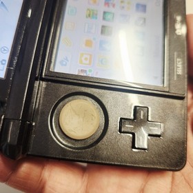 3DS Cosmo Black Handheld System CTR-001 W/GAMES - TESTED