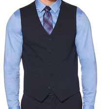 Suit separates vest color Navy size M