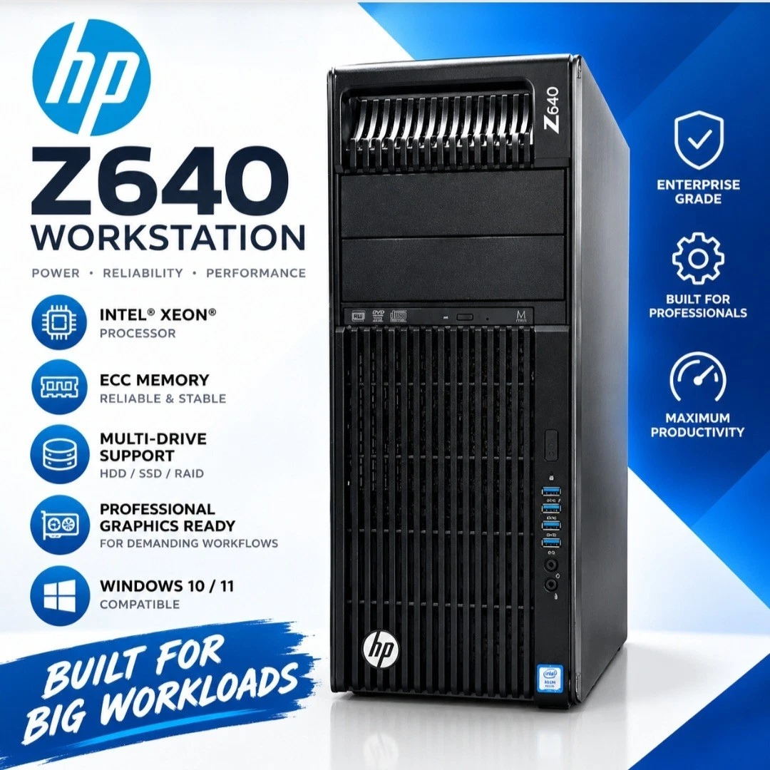 Preços baixos em HP Z640 desktops e All-in-Ones | eBay