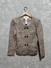 Étoile Isabel Marant Sabel Jacket Women’s Size 2 Brown Wool Blend Button Front