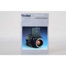 Rollei Rolleiflex SL 66 E - Instructions For Use - User Manual GERMAN