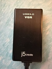 USB to VGA DUAL VIDEO SCREEN ADAPTER CABLE LAPTOP COMPUTER MONITOR EXTERNAL CARD