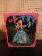 Vintage 1995 Mattel Tara Toy Corp Princess Barbie Pink Doll Carrying Case Trunk