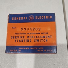 New GE General Electric Motor Starting Switch 939A203