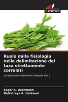 Sagar A. Deshmukh (U. A.) | Ruolo Della Fisiologia Nella Delimitazione Dei...
