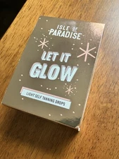 Isle Of Paradise *New* Self Tanning Drops -Light- As Is - See Photos