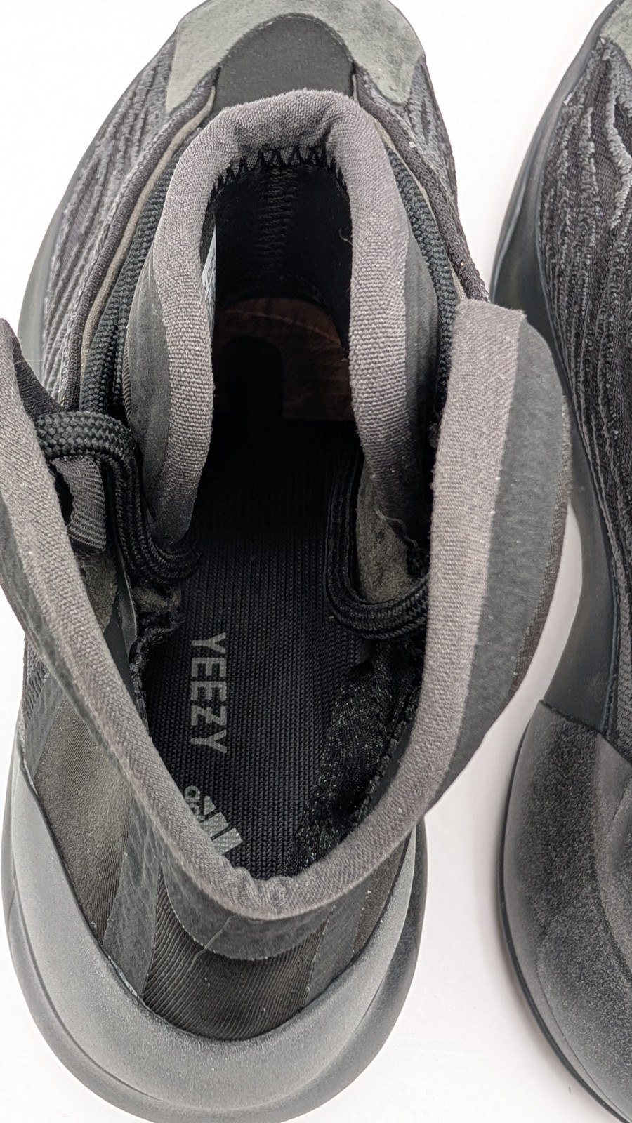 Adidas Yeezy Quantum Onyx Black Grey Men's shoes sneakers size 9 NEW thumbnail 4