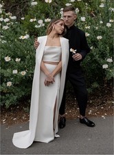 Bhristy Cape Sophie et Voila Women's Wedding Bridal - One Size EU40