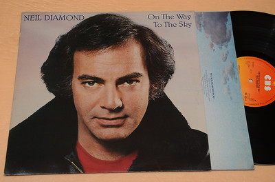 NEIL DIAMOND LP ON THE WAY TO THE SKY 1°ST ORIG NM ! UNBESPIELT