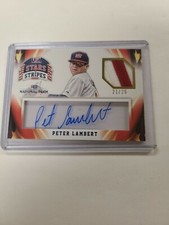 2015 STARS & STRIPES PROSPECT PATCH AUTO PETER LAMBERT 21/25
