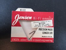 Jensen Hi-Fi Replacement Osmium Needle, W-122, Repl: WE-122 NEW (O CD)