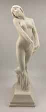 GUSTEN LINDEBERG CLASSICAL SCULPTURE THE MIST 9.8 INCH/250 MM, MUSEUM REPLICA