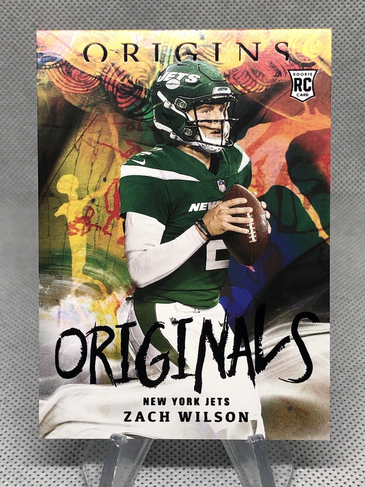 2021 Panini Origins Zach Wilson Originals Rookie RC Case Hit SSP Jets *PWE*