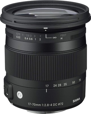 USED SIGMA 17-70mm F2.8-4 DC MACRO OS HSM Contemporary C For USED SIGMA 17-70mm F2.8-4 DC MACRO OS HSM Contemporary C For