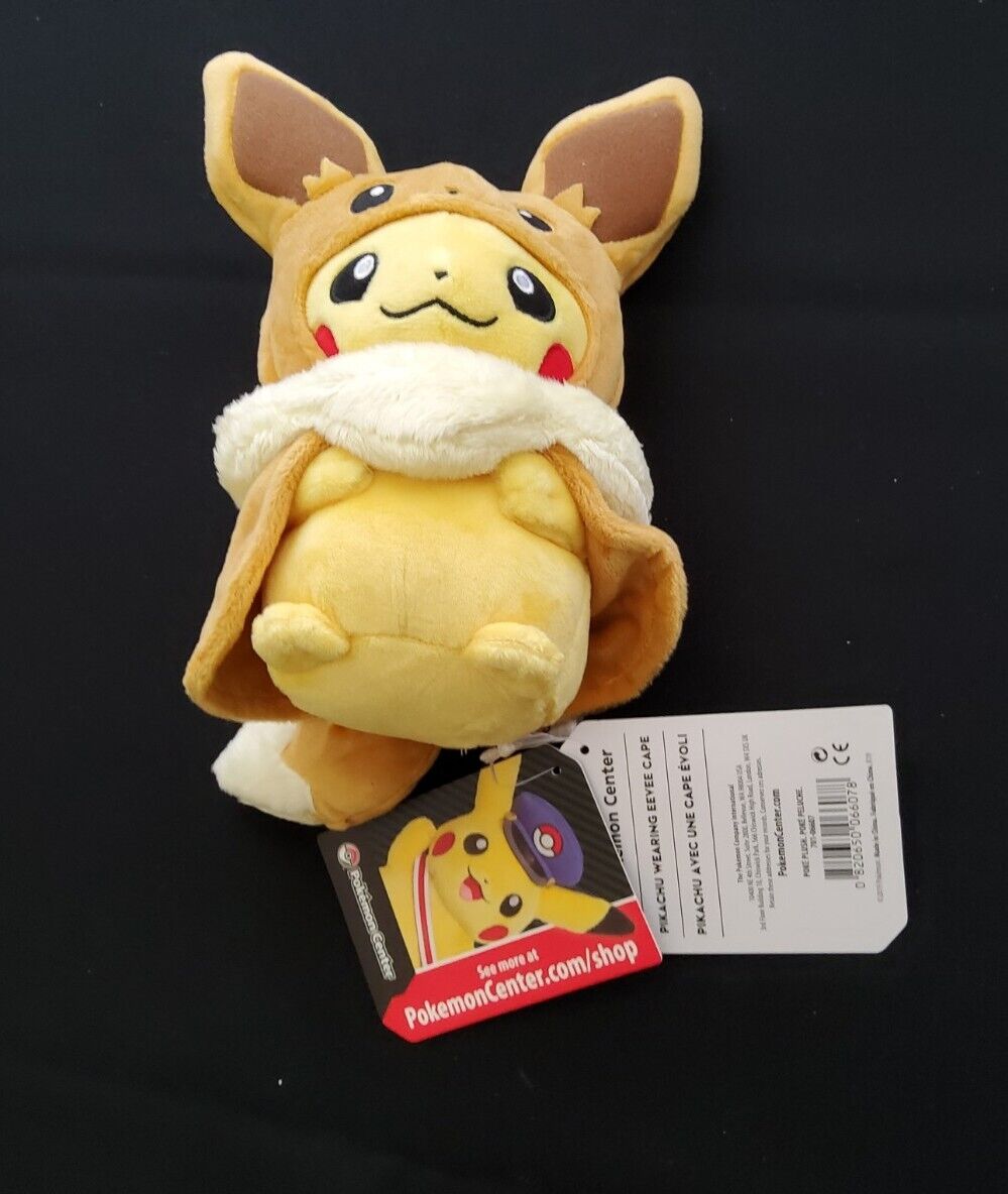 Pokémon Eevee Pikachu Pelúcia Original