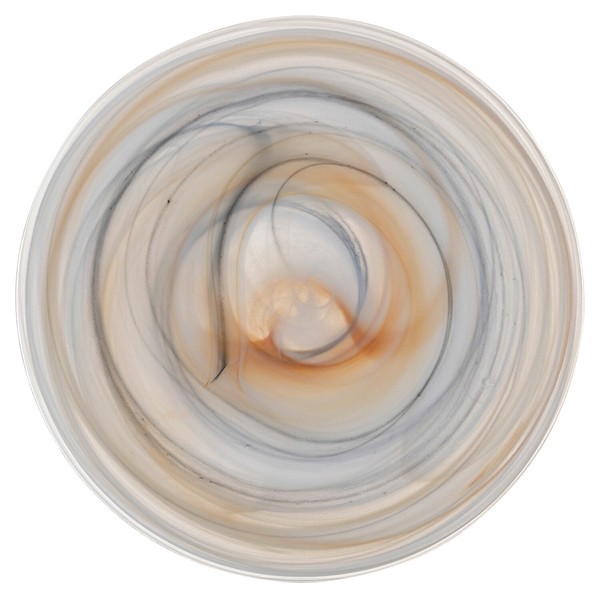 Leonardo Alabastro Speiseteller Essteller Glas Beige Schwarz Ø 27,5 Cm-image