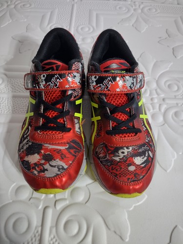 Asics Noosa Boys Fun Graffiti Sneakers/Shoes Multi-Color Boys Size 2 C604N - Picture 11 of 11