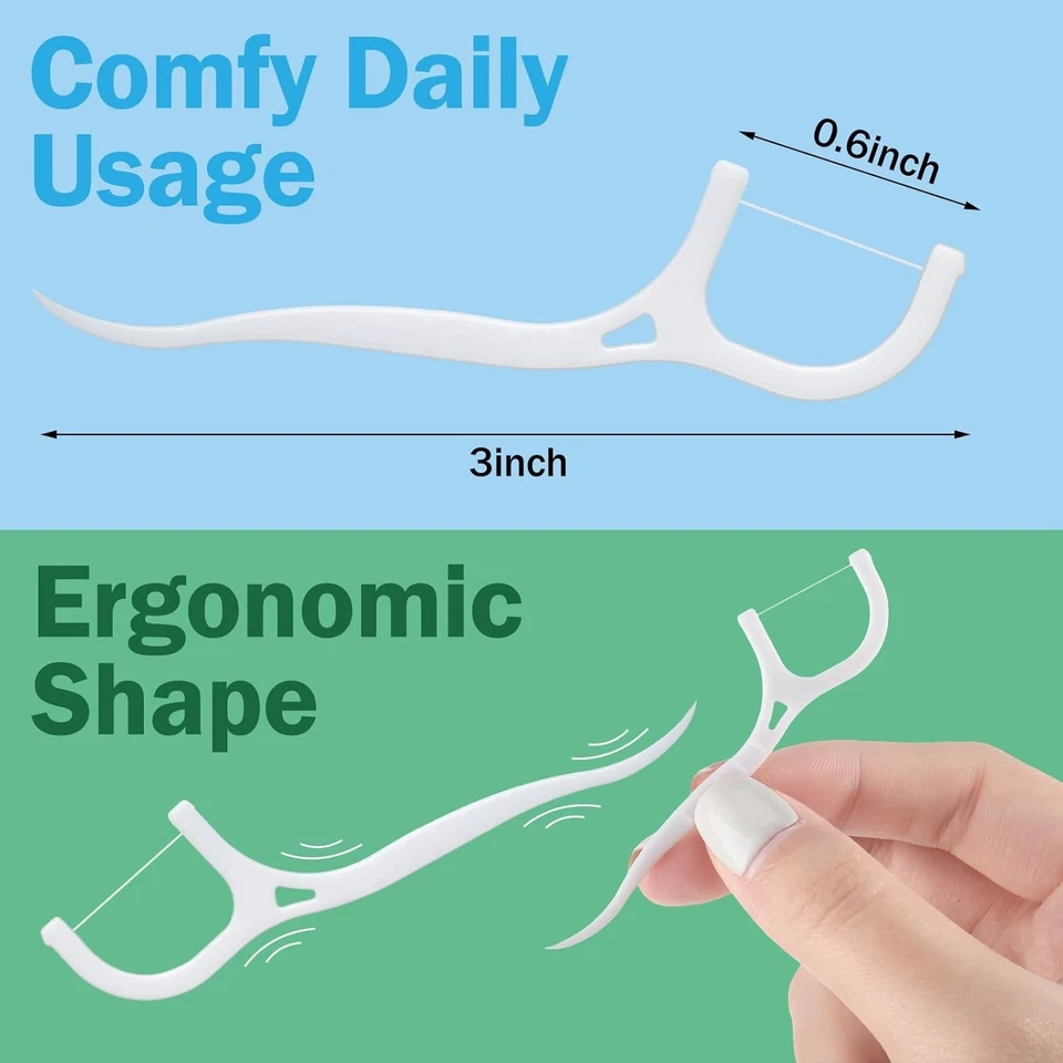 2000 штук натуральных зубочисток зубочистки палочки высокие - Изображение 2 из 4