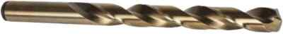 Precision Twist Drill 9.7mm 135? Cobalt Jobber Drill Oxide/Gold Finish, Right...