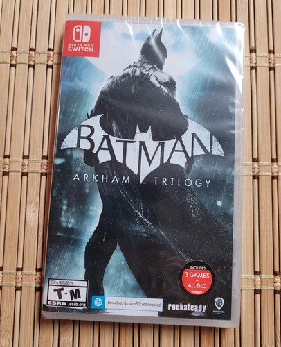 (Brand New Sealed) Batman: Arkham Trilogy for Nintendo Switch