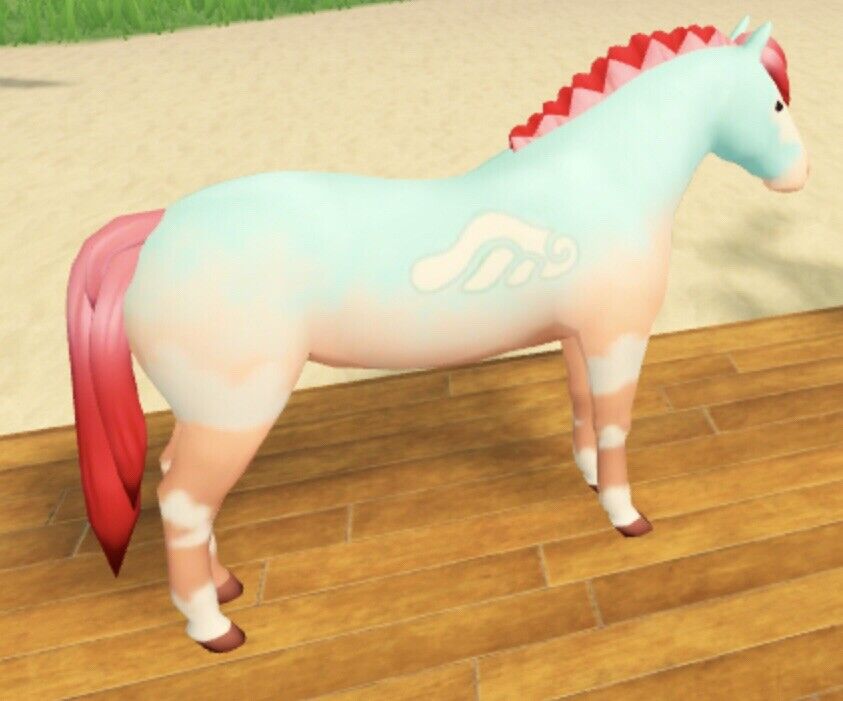 Wild Horse Islands Roblox Limited Valentine's '23 Paint Horse (Read Desc.)