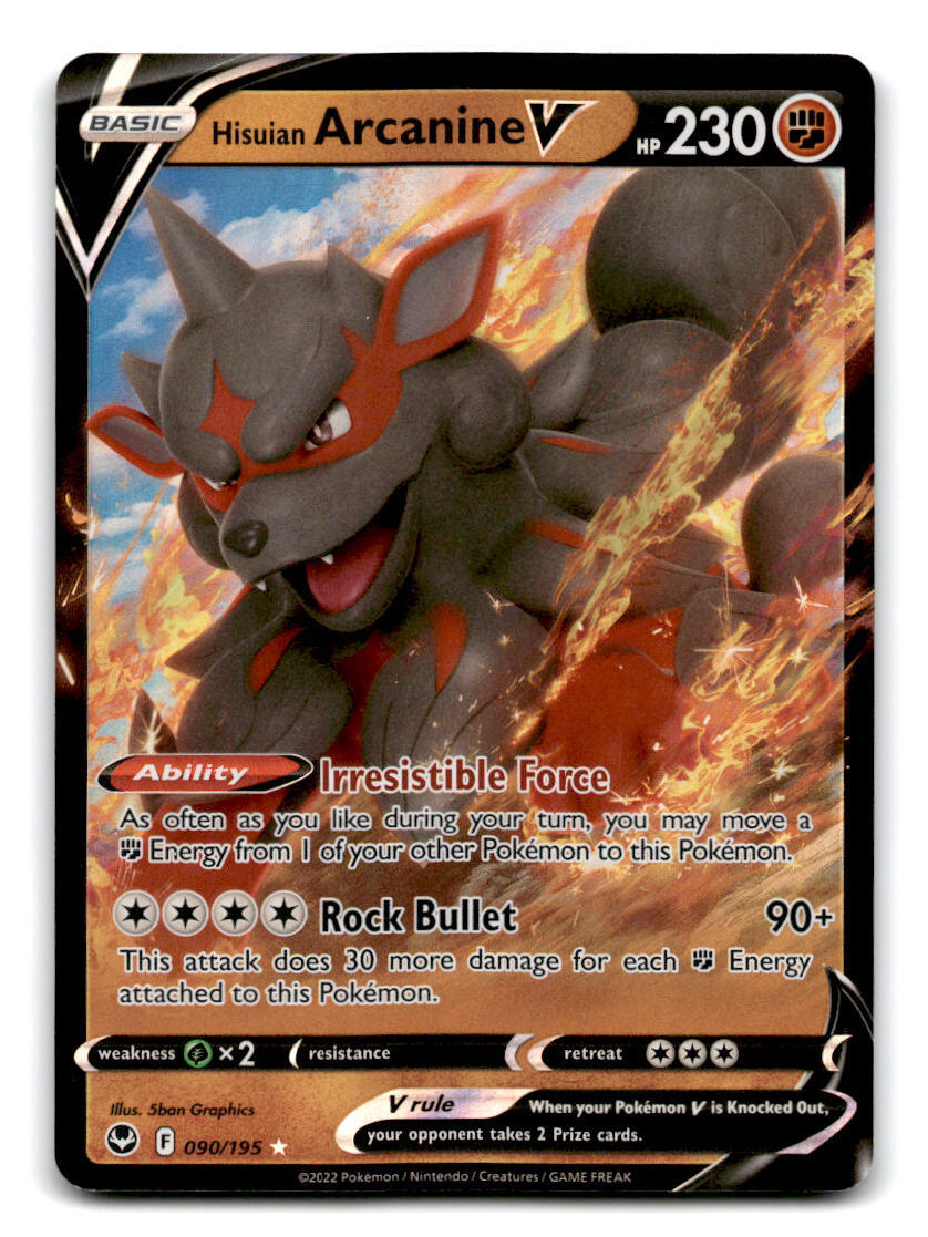 arcanine v pokemon card value Arcanine
