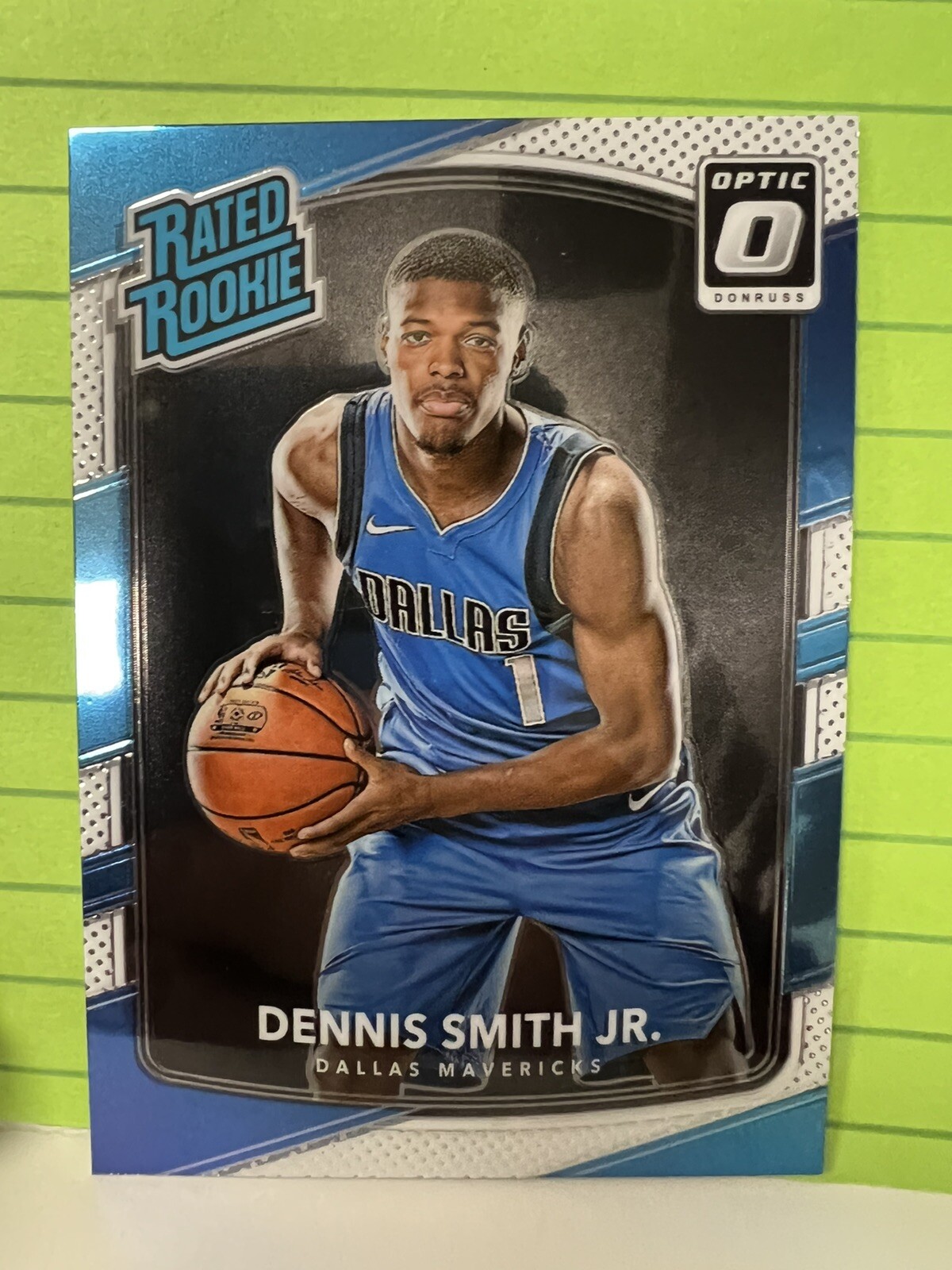 2017-18 Panini Donruss Optic Rated Rookies Dennis Smith Jr #192 Dallas Mavericks