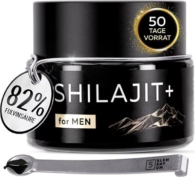 Shilajit Original Himalaya Harz 82% - 25g-50g– Mumijo- Fulvinsäure 87 MINERALIEN