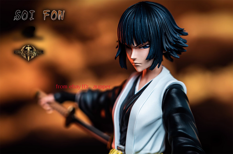 BLEACH IW ソイフォン海外フィギュア I.W Studio Bleach Thousand-Year Blood War Soi Fon 1/6 32cm