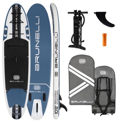 BRUNELLI 10.8 Woven X Fusion Double Layer iSUP Board aufblasbar Stand Up Paddle