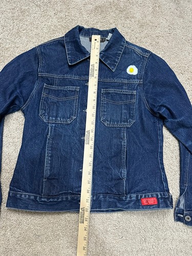 Garage Clothing Womens Jean Jacket Blue Denim All Season Classic Size M - Picture 3 of 13
