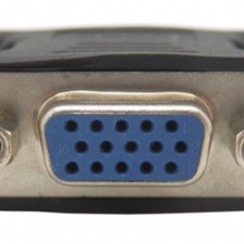 HP 612330-002 DVI-A-M To VGA-FM DVI to VGA Black Adapter