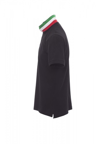 POLO MANICA CORTA PAYPER NATION MAGLIA BANDIERA ITALIA COTONE UOMO - Imagen 4 de 20